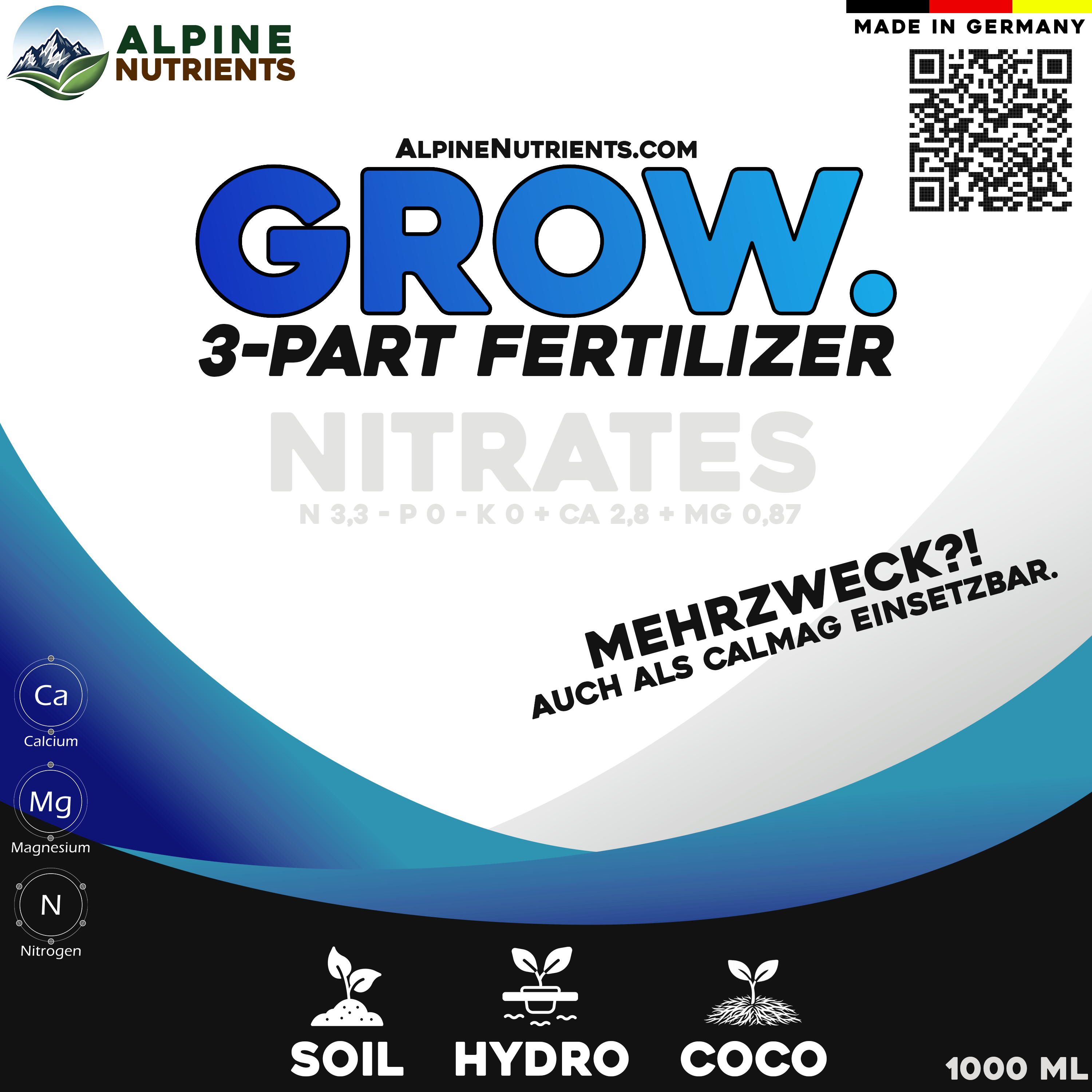 3-Part Grow - Nitrates