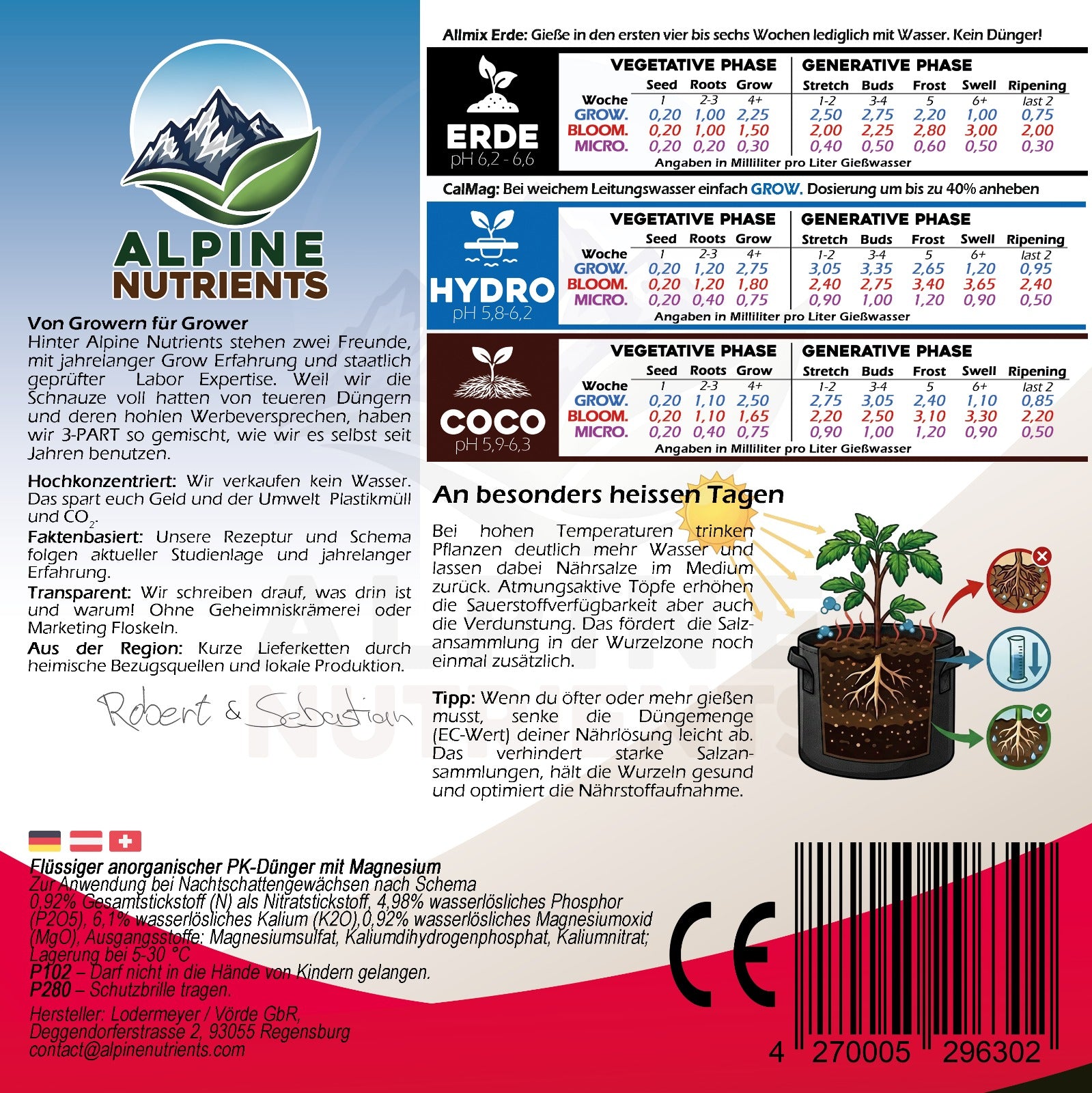 3-Part Bloom - Phosphates & Sulfates